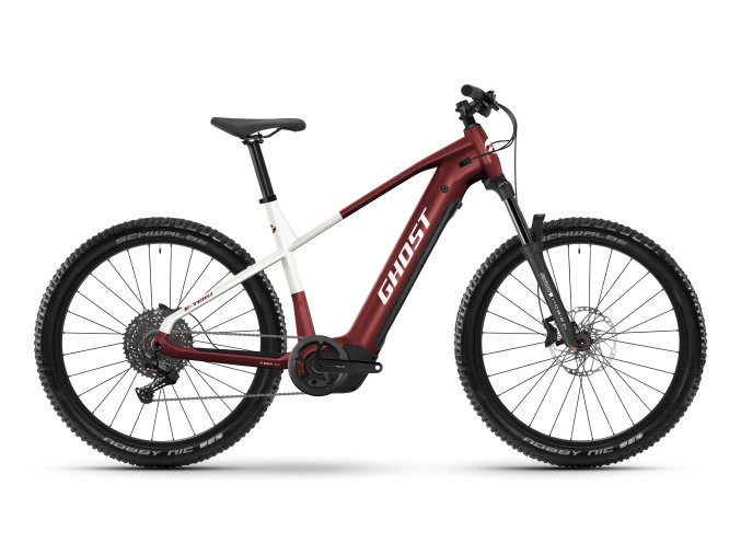 GHOST E-Teru Advanced 27.5 Carbon Red/Chilly White