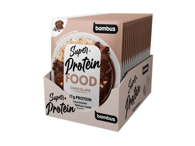 kaše Bombus SUPER PROTEIN FOOD 60g čokoláda