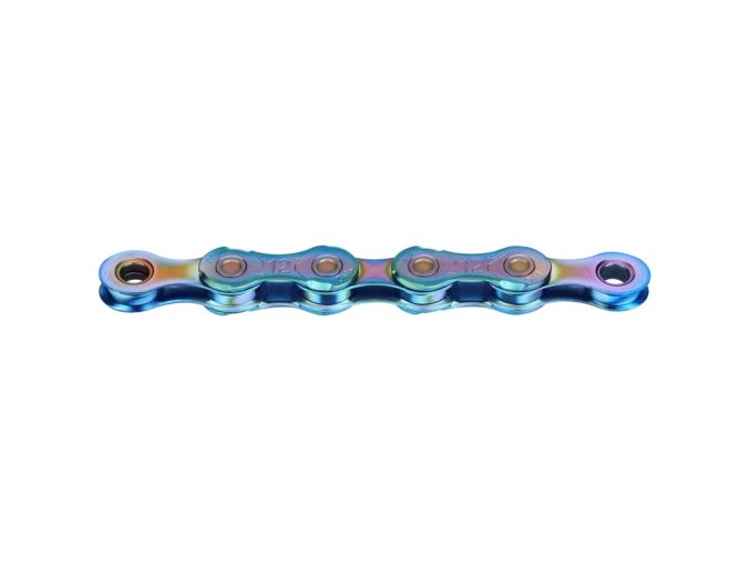 řetěz KMC X12 WAXED aurora blue 126čl. BOX