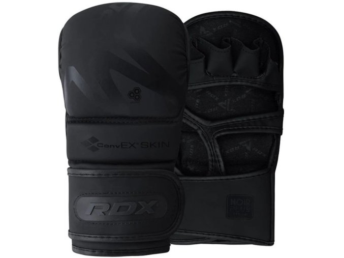 sparring rukavice RDX T15 MMA černé (Velikost L)