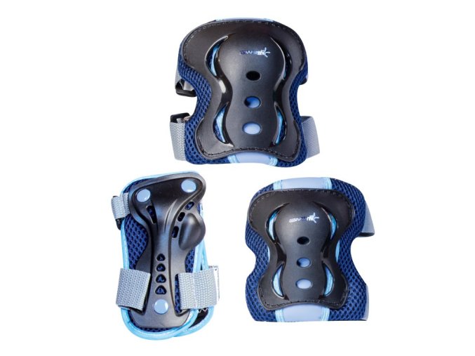 chrániče muuwmi dětské modré sada (Velikost M)