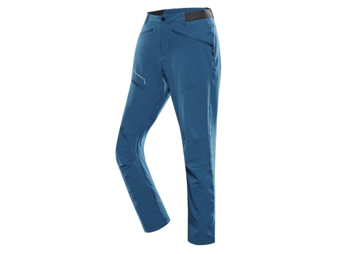 kalhoty pánské dlouhé ALPINE PRO RAMEL rychleschnoucí S COOL DRY modré