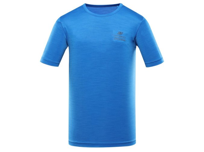 triko pánské krátké ALPINE PRO BASIK rychleschnoucí s COOL DRY modré (Velikost 5XL)