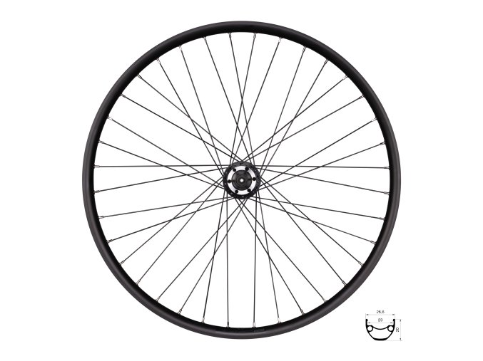kolo zadní FORCE XC DISC 559x23 F804337-6d 36d