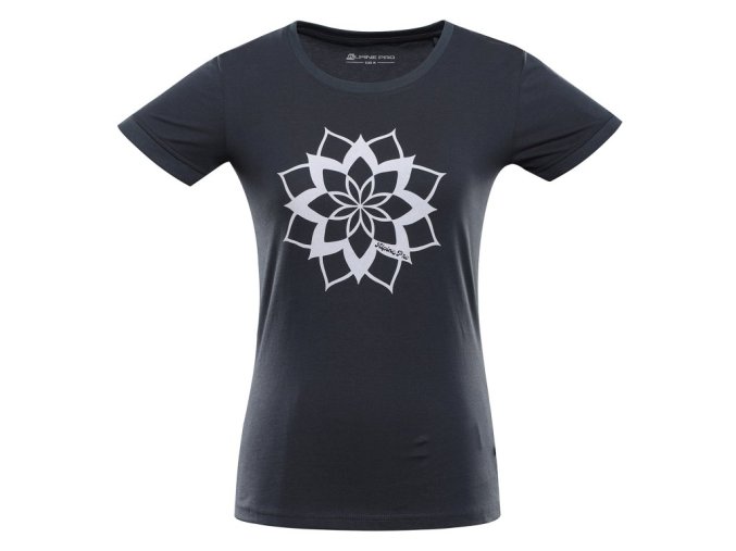 triko dámské krátké ALPINE PRO TERMESA 2 zelené (Velikost L)