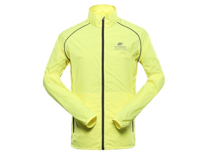 bunda pánská ALPINE PRO SPIN 2 s DWR žlutá (Velikost 5XL)