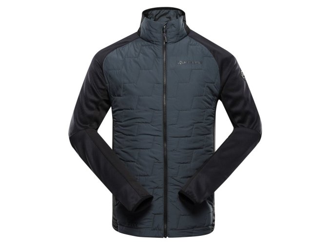 mikina pánská ALPINE PRO JORW s merinem zelená (Velikost L)