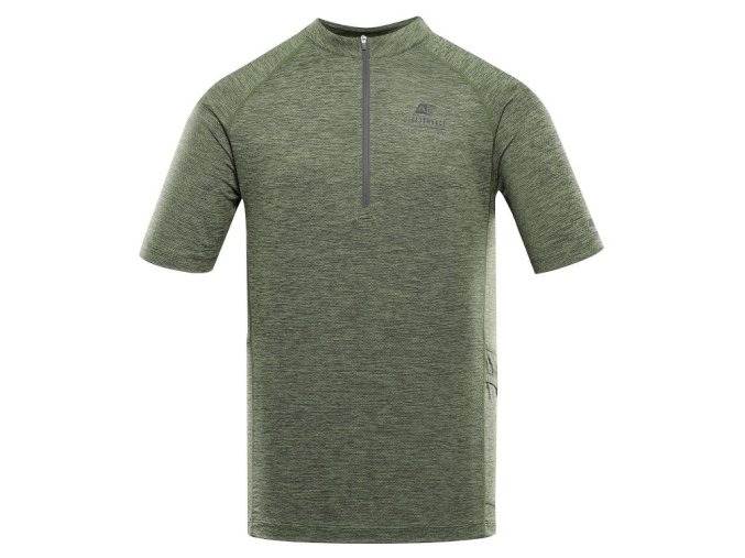 dres pánský krátký ALPINE PRO GERET 2 rychleschnoucí zelený (Velikost XL)