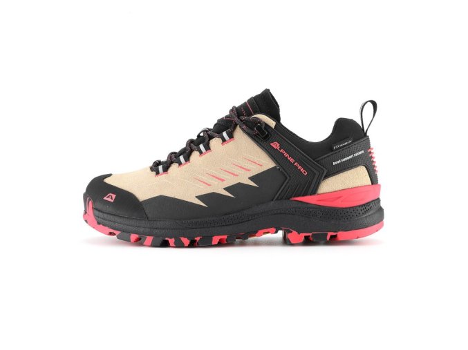 boty ALPINE PRO ZEREME s PTX růžové (Velikost 38)