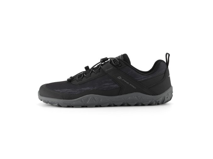 boty ALPINE PRO BRUHE outdoorové BAREFOOT černé