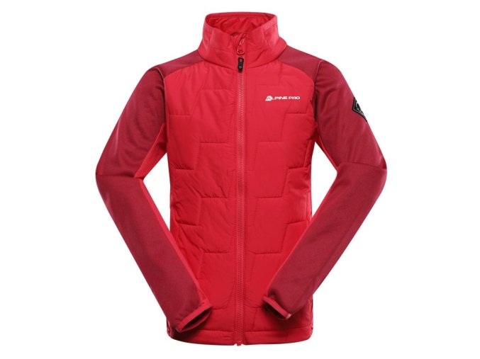 mikina dětská ALPINE PRO JORWO s merinem růžová (Velikost 104-110)