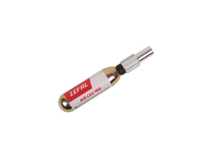 adaptér Zefal CO2 stříbrný