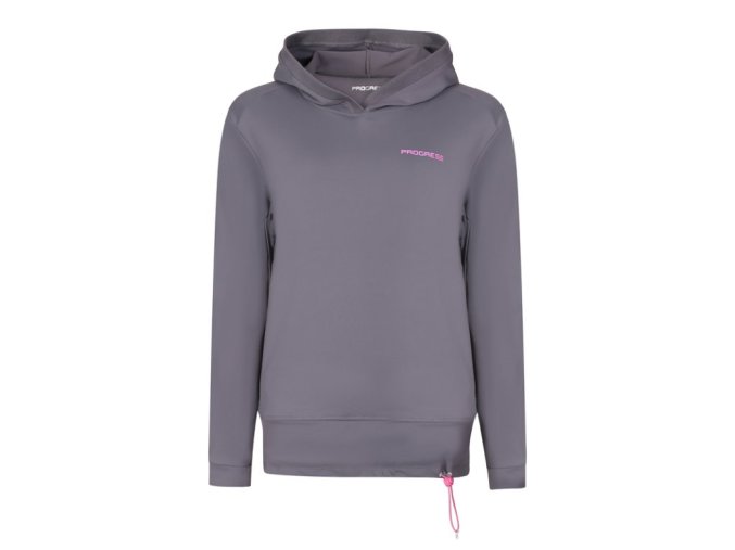 mikina dámská Progress RAGAZZA tmavě šedá (Velikost L)