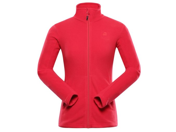 mikina dámská ALPINE PRO SIUSA 2 fleecová růžová (Velikost L)