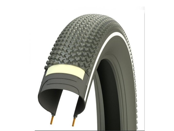 plášť DSI SRI98 20"x2,125/54-406 reflex černá