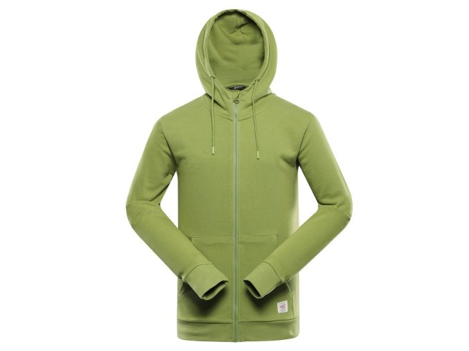 mikina pánská ALPINE PRO LOKK zelená (Velikost 5XL)