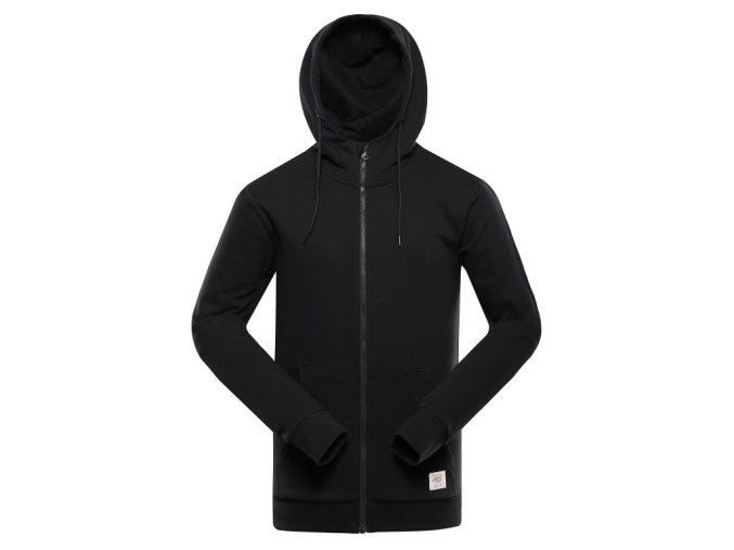 mikina pánská ALPINE PRO LOKK černá (Velikost 5XL)