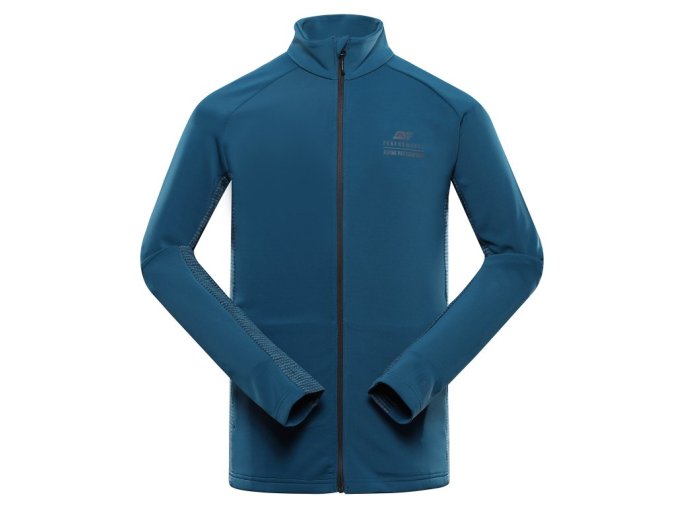 mikina pánská ALPINE PRO GOLL 2 rychleschnoucí modrá (Velikost 5XL)