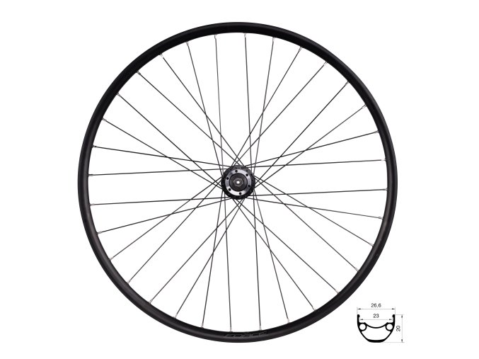 kolo zadní FORCE XC DISC 622x23 F804333-6d 32d