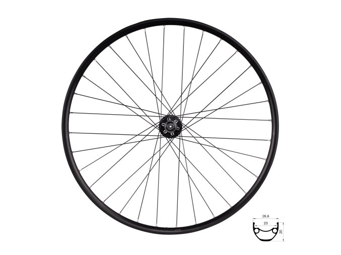 kolo zadní FORCE XC DISC 622x23 F804343-6d 32d