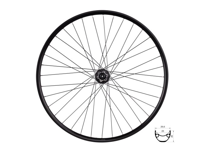 kolo přední FORCE XC DISC 622x23 HBM475-6d 36d