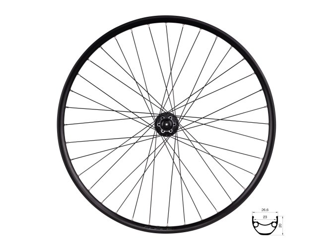 kolo zadní FORCE XC DISC 622x23 FHM475-6d 36d