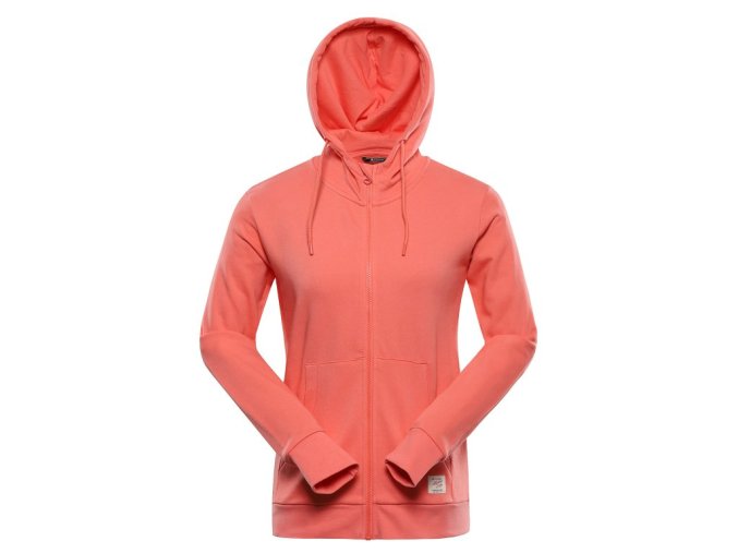 mikina dámská ALPINE PRO LOKKA červená (Velikost L)