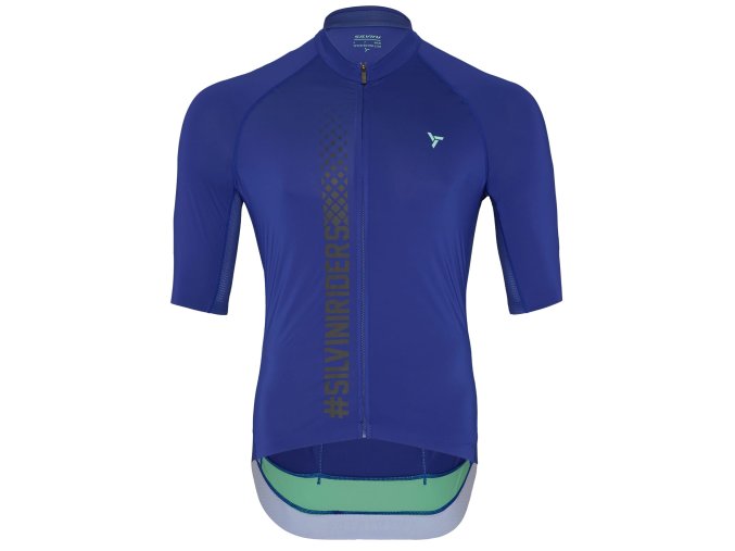 Silvini pánský dres MD2424 Mazzano (Velikost S, Barva blue-ocean)