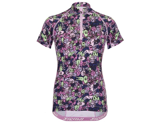 Dětský dres Silvini CD1434 Scrivia (Velikost 110-116, Barva blush-green)