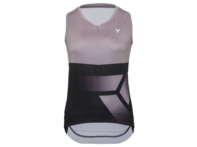 Silvini dámské top tílko WD2034 Escolca (Velikost XS, Barva grey-black)