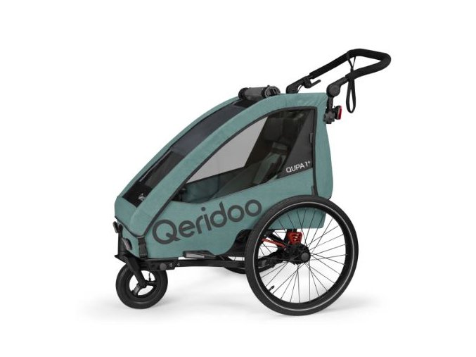 Vozík QERIDOO Qupa1 PLUS - Mineral Blue