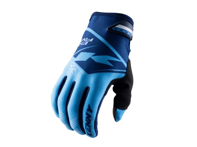 KENNY Cyklistické rukavice BRAVE BLUE 5, Modrá