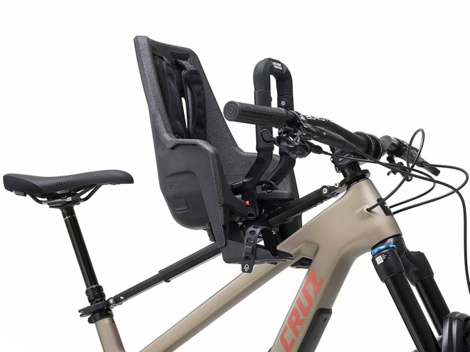 Kids Ride Shotgun MTB cyklosedačka Pro EVO, Černá