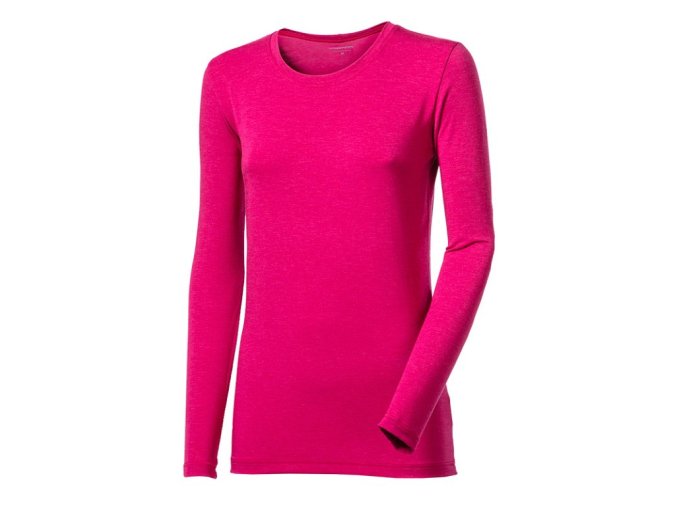 triko dlouhé dámské Progress COFFEE LS ORIGINAL fuchsie (Velikost XL)