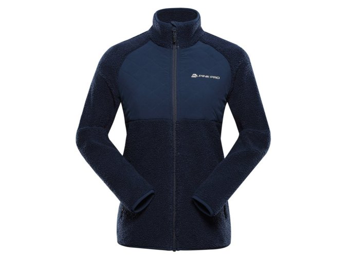 mikina dámská ALPINE PRO FERADA 2 SUPRATHERM modrá (Velikost L)