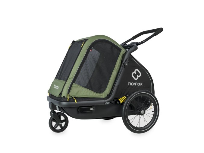 vozik pro psy hamax pluto m green o