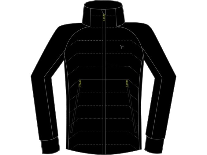 Silvini pánská mikina MJ1714 Grado (Velikost S, Barva black2)