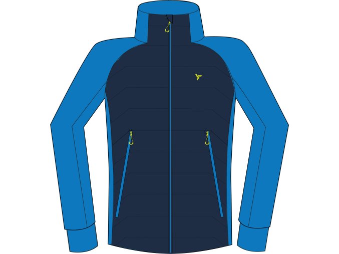 Silvini pánská mikina MJ1714 Grado (Velikost S, Barva blue-navy)