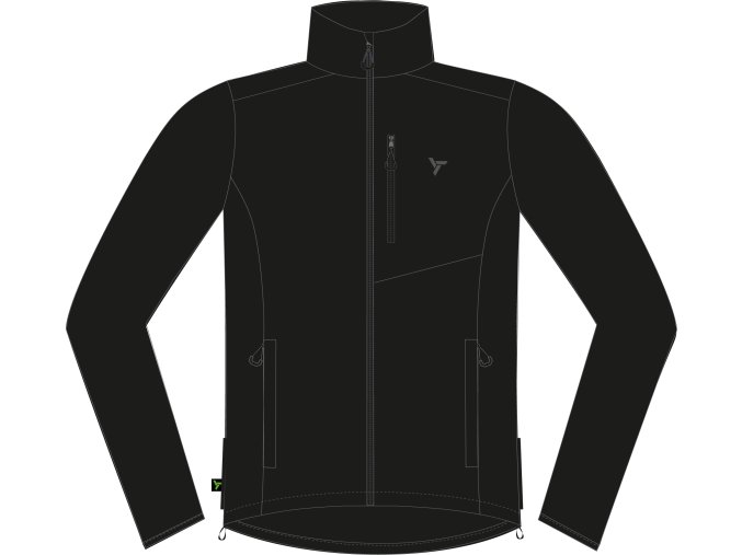 Silvini dámská mikina WJ2606 Anterselva (Velikost XS, Barva black)