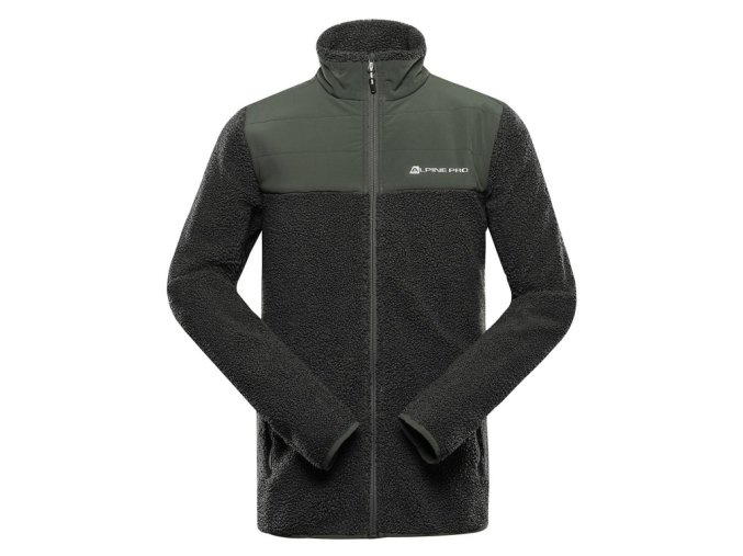 mikina pánská ALPINE PRO FERAD 2 supratherm zelená (Velikost L)