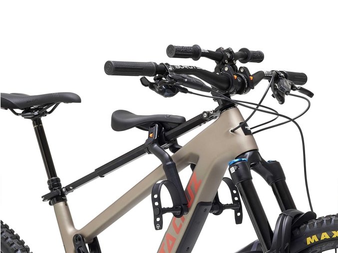 Kids Ride Shotgun MTB sedačka a řidítka Pro Combo, Černá