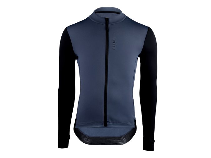 dres FORCE ENDLESS dlouhý rukáv, modro-černý (Varianta 3XL)