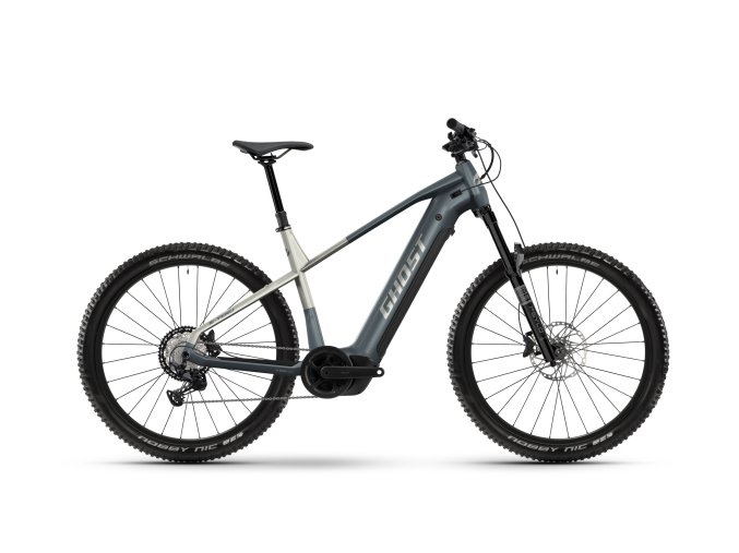 GHOST E-Teru Pro Storm Grey/Chilly White Glossy (Varianta M)