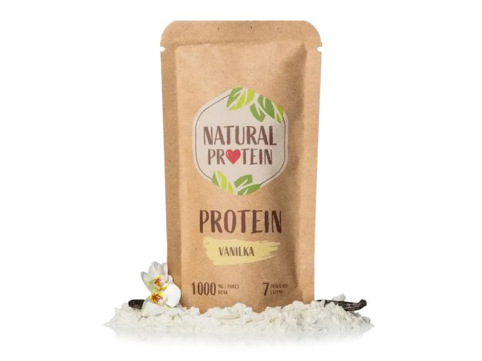 nápoj NaturalProtein protein SPORT 35g vanilka