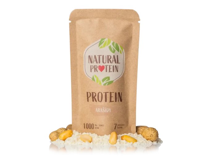 nápoj NaturalProtein protein SPORT 35g arašídy