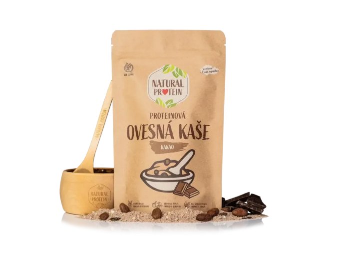 kaše ovesná NaturalProtein proteinová kakao 360g