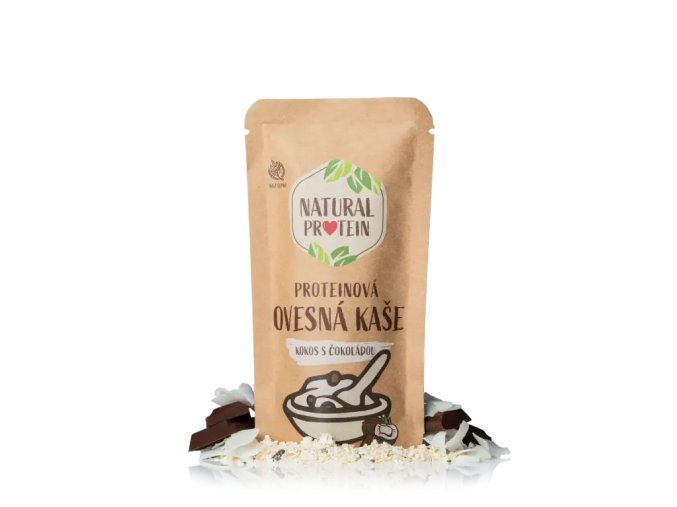 kaše ovesná NaturalProtein proteinová kokos s čokoládou 60g