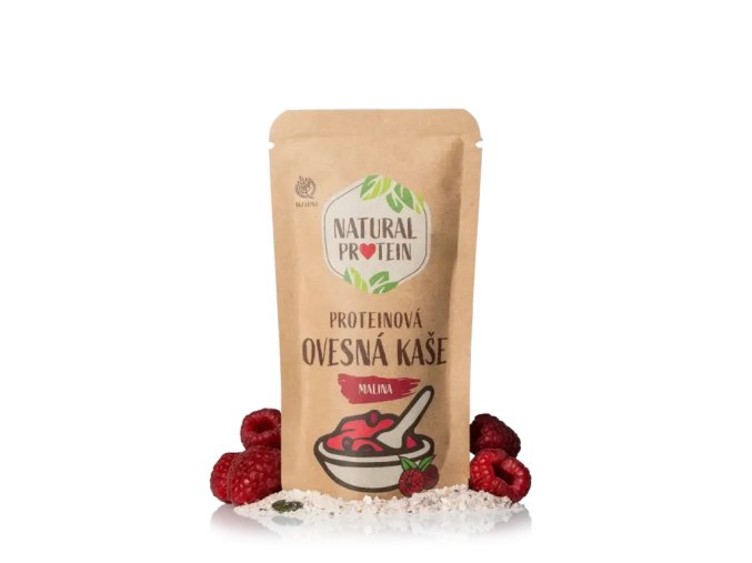 kaše ovesná NaturalProtein proteinová malina 60g