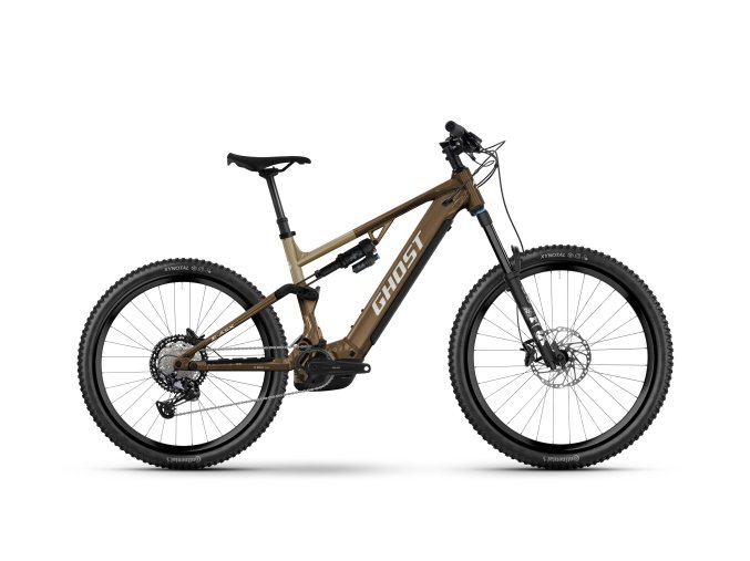 GHOST E-ASX Advanced Brown Bear/Stone Glossy (Varianta S)