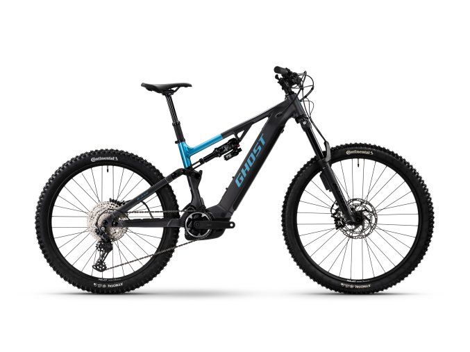 GHOST E-ASX ABS Shadowed Slate/Light Navy Blue Glossy (Varianta S)